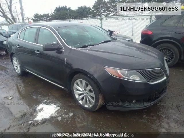 1LNHL9EK5GG601653 2016 Lincoln Mks