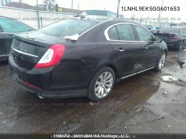 1LNHL9EK5GG601653 2016 Lincoln Mks