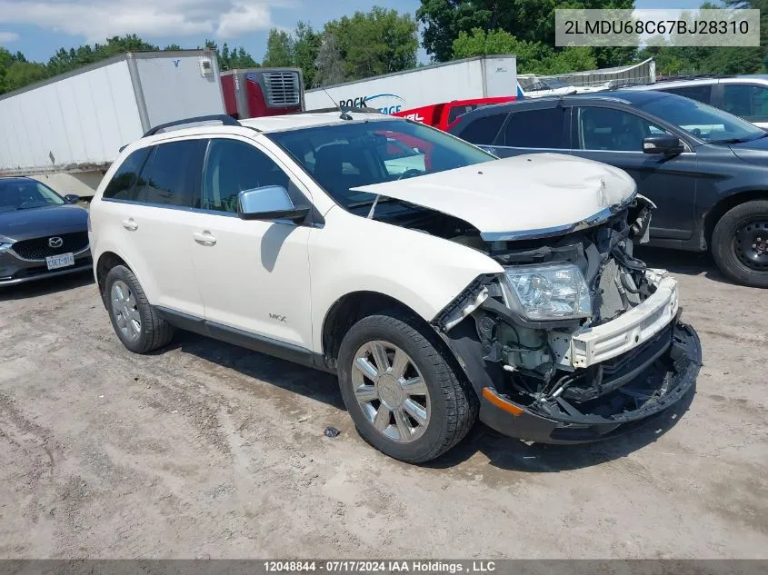 2LMDU68C67BJ28310 2007 Lincoln Mkx