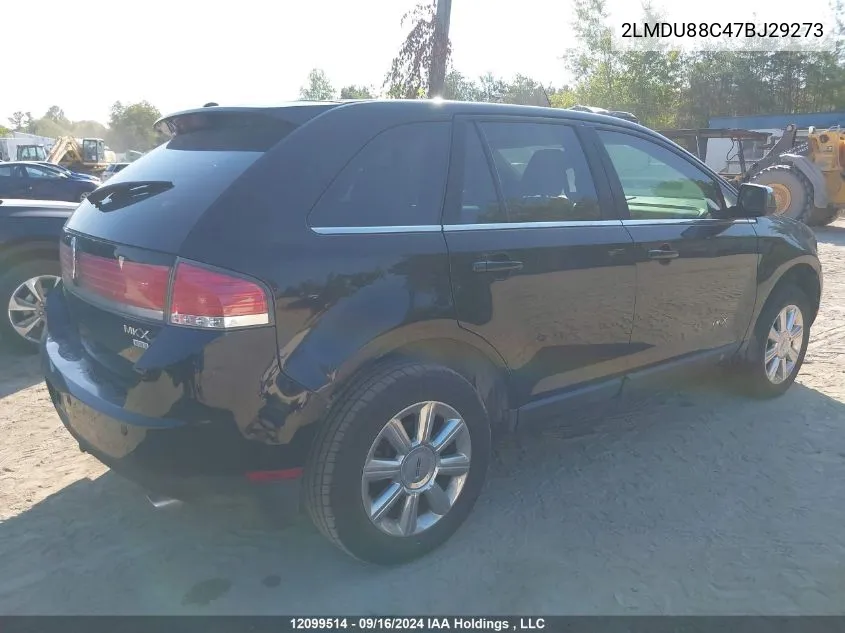 2LMDU88C47BJ29273 2007 Lincoln Mkx