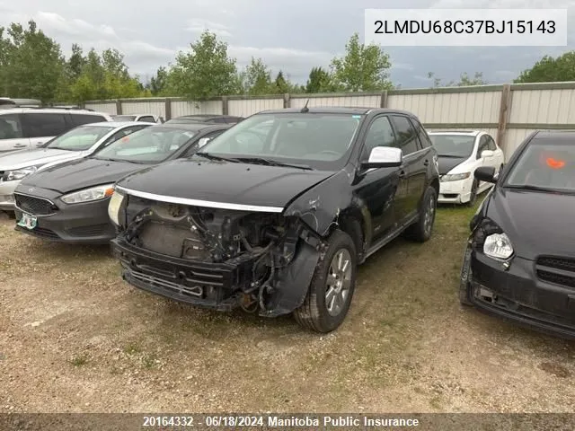 2LMDU68C37BJ15143 2007 Lincoln Mkx