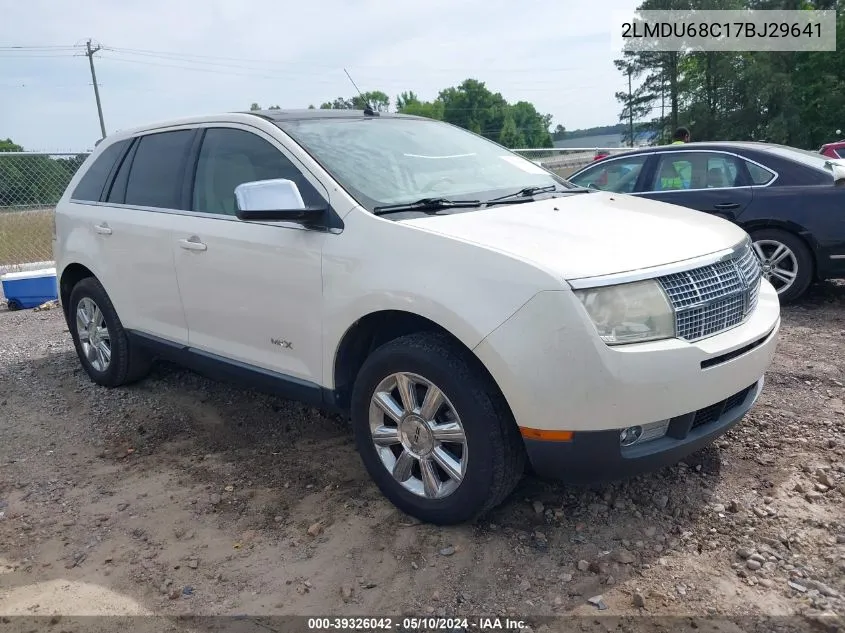 2LMDU68C17BJ29641 2007 Lincoln Mkx