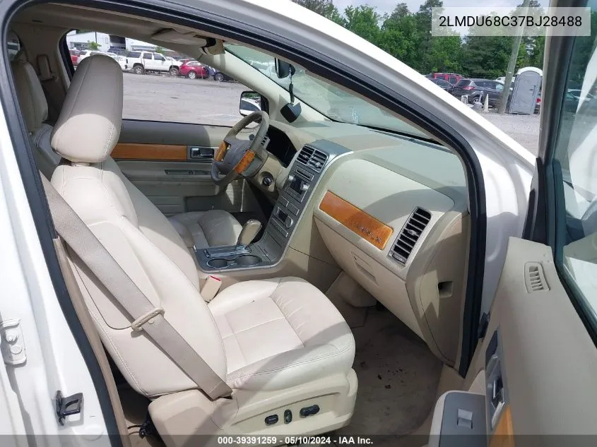 2LMDU68C37BJ28488 2007 Lincoln Mkx