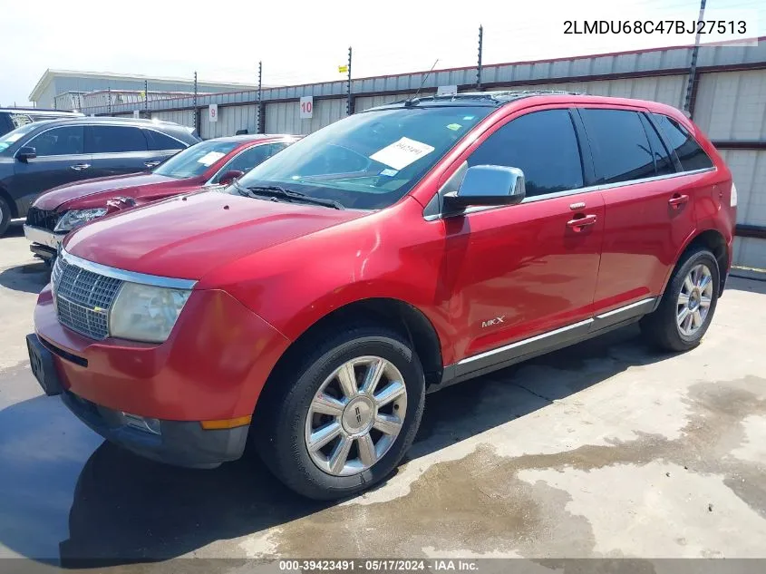 2LMDU68C47BJ27513 2007 Lincoln Mkx