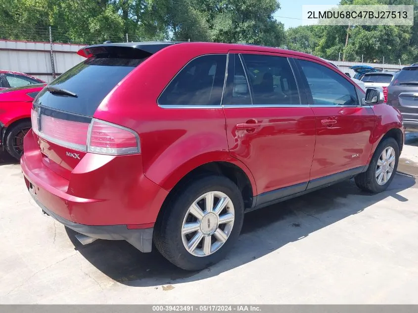 2LMDU68C47BJ27513 2007 Lincoln Mkx