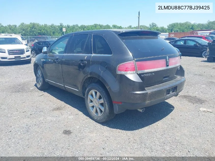 2LMDU88C77BJ39425 2007 Lincoln Mkx