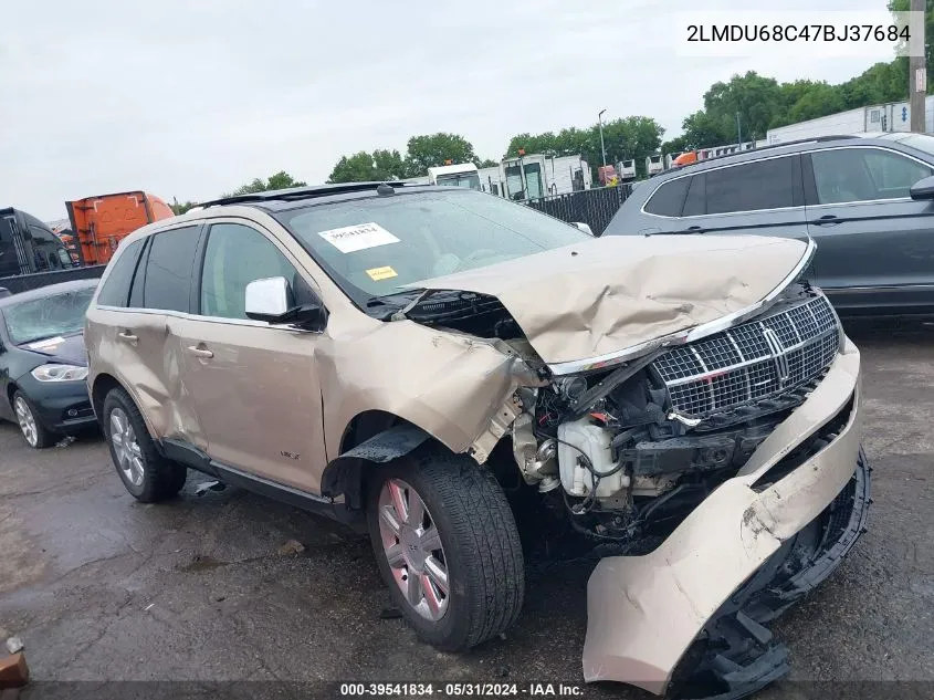 2LMDU68C47BJ37684 2007 Lincoln Mkx