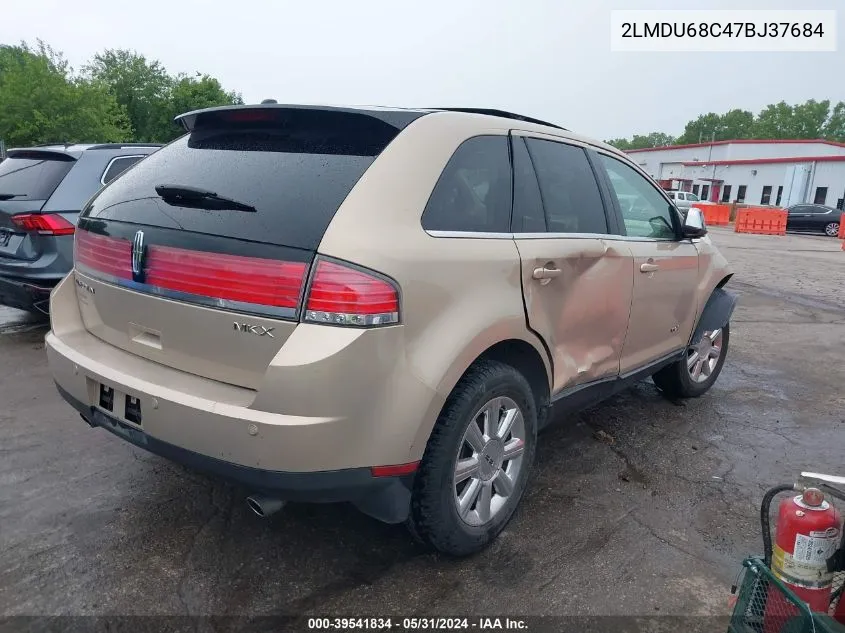 2LMDU68C47BJ37684 2007 Lincoln Mkx