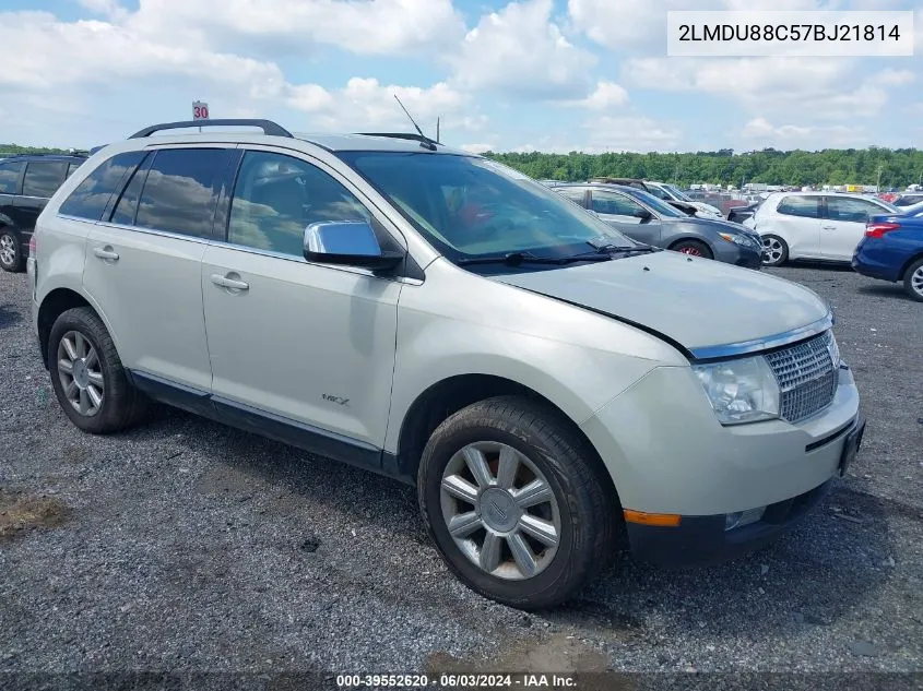 2LMDU88C57BJ21814 2007 Lincoln Mkx