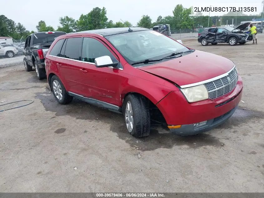 2LMDU88C17BJ13581 2007 Lincoln Mkx