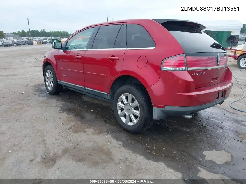 2LMDU88C17BJ13581 2007 Lincoln Mkx