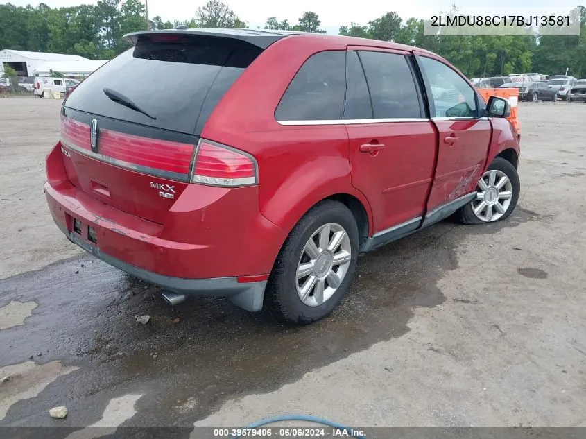 2LMDU88C17BJ13581 2007 Lincoln Mkx