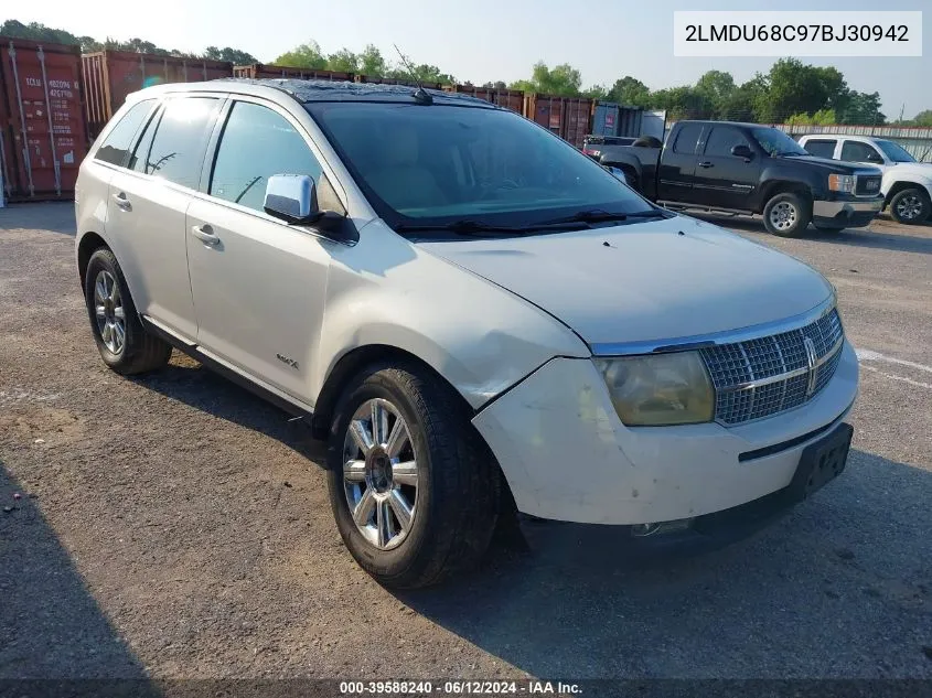 2LMDU68C97BJ30942 2007 Lincoln Mkx