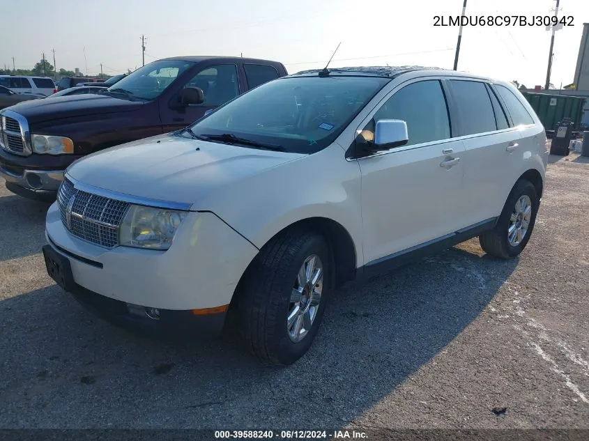 2007 Lincoln Mkx VIN: 2LMDU68C97BJ30942 Lot: 39588240