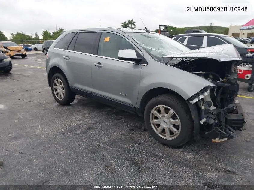 2LMDU68C97BJ10948 2007 Lincoln Mkx