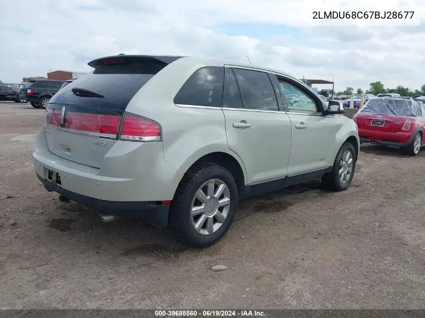 2LMDU68C67BJ28677 2007 Lincoln Mkx