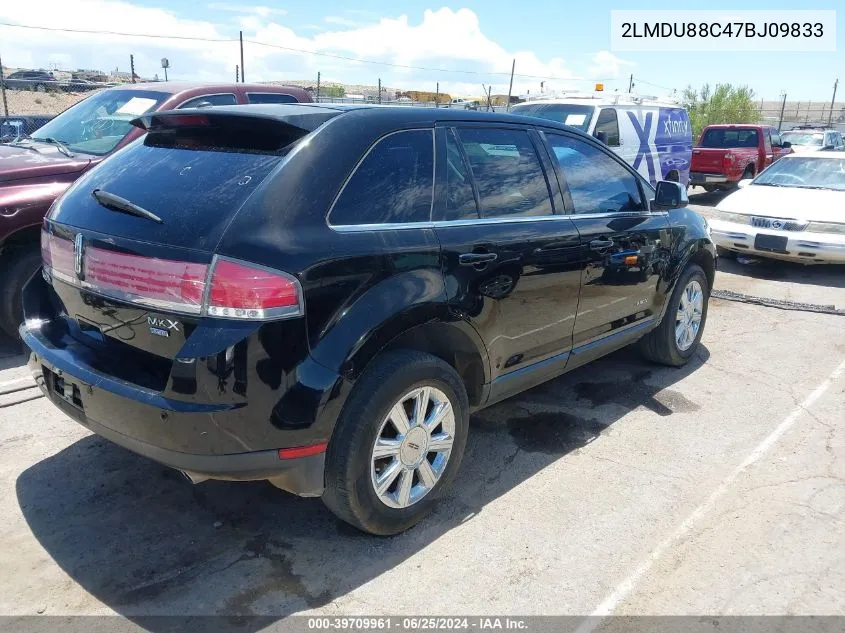 2LMDU88C47BJ09833 2007 Lincoln Mkx