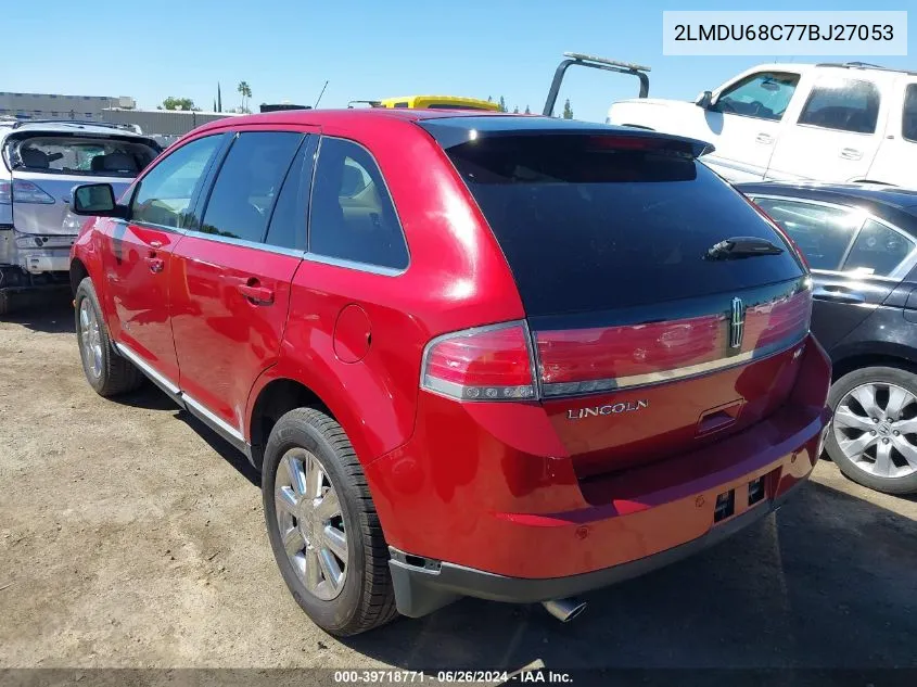 2LMDU68C77BJ27053 2007 Lincoln Mkx