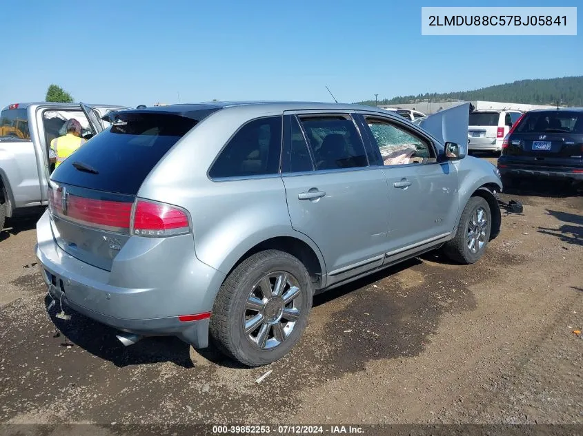 2LMDU88C57BJ05841 2007 Lincoln Mkx