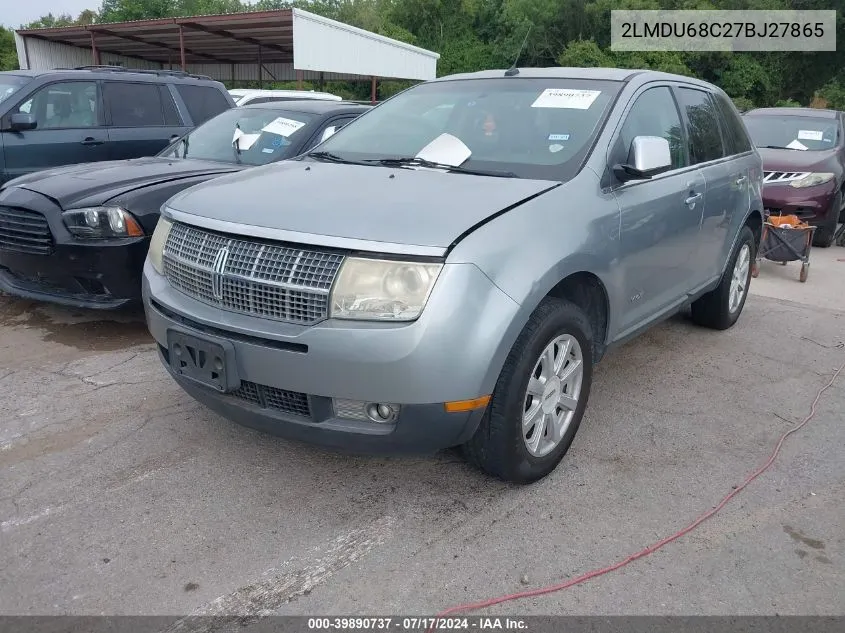 2LMDU68C27BJ27865 2007 Lincoln Mkx