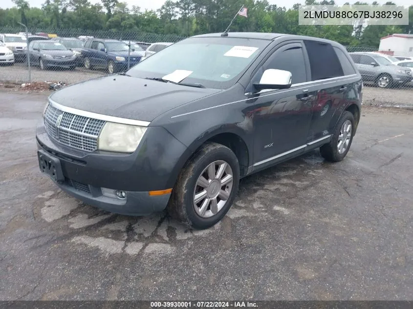 2LMDU88C67BJ38296 2007 Lincoln Mkx