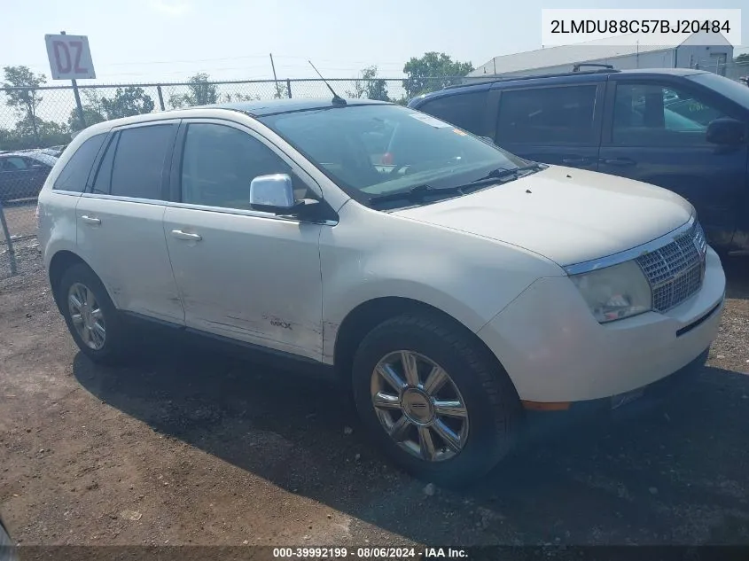 2LMDU88C57BJ20484 2007 Lincoln Mkx