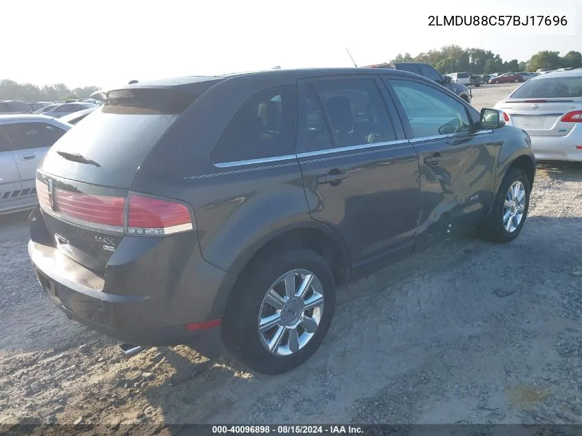 2LMDU88C57BJ17696 2007 Lincoln Mkx