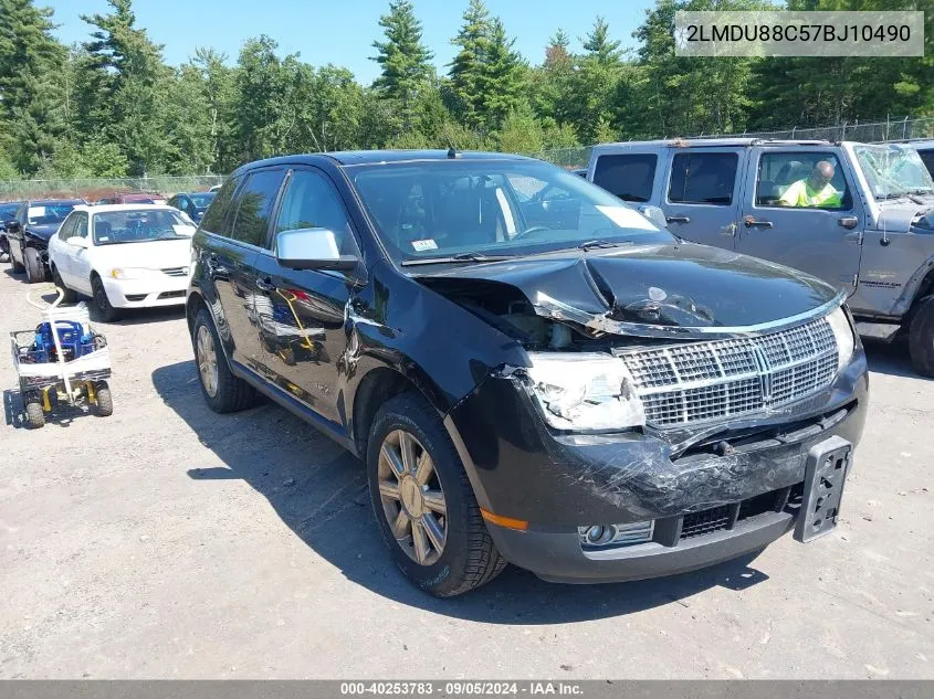 2LMDU88C57BJ10490 2007 Lincoln Mkx