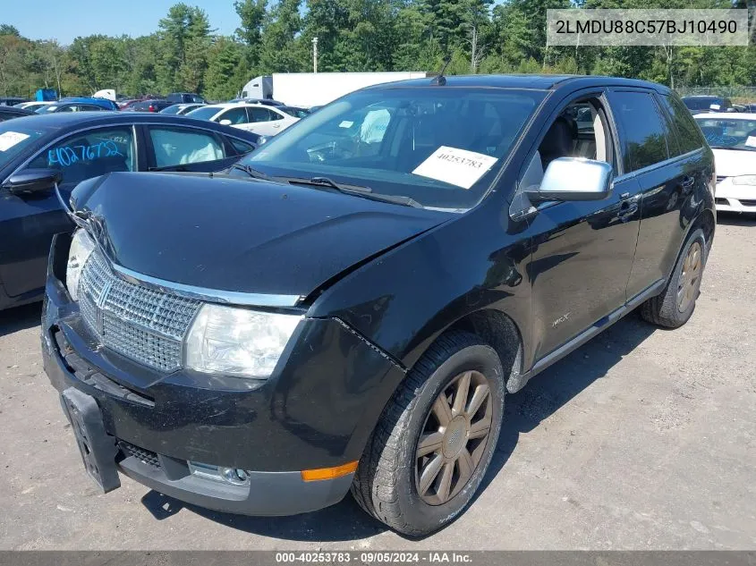 2LMDU88C57BJ10490 2007 Lincoln Mkx