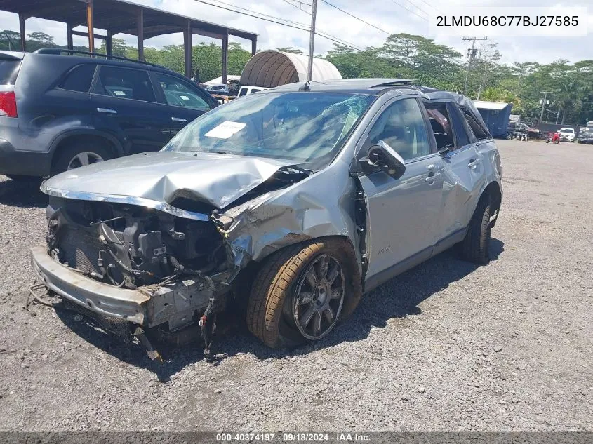 2LMDU68C77BJ27585 2007 Lincoln Mkx