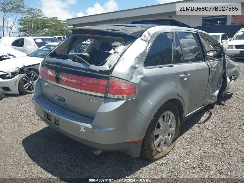 2LMDU68C77BJ27585 2007 Lincoln Mkx