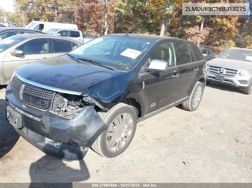 2LMDU88C38BJ13275 2008 Lincoln Mkx