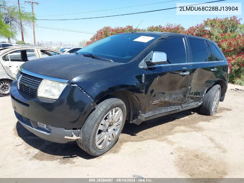 2008 Lincoln Mkx VIN: 2LMDU68C28BJ13904 Lot: 39394497