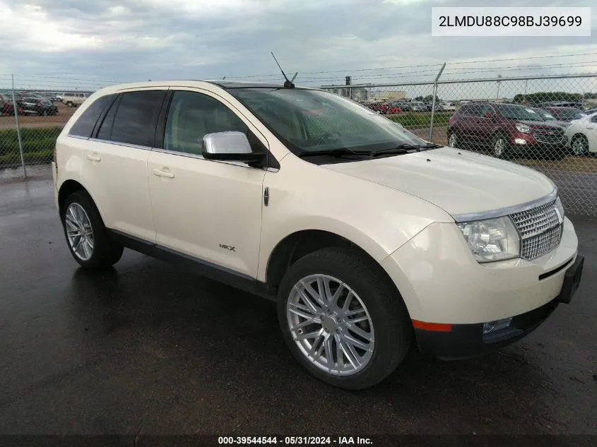 2LMDU88C98BJ39699 2008 Lincoln Mkx