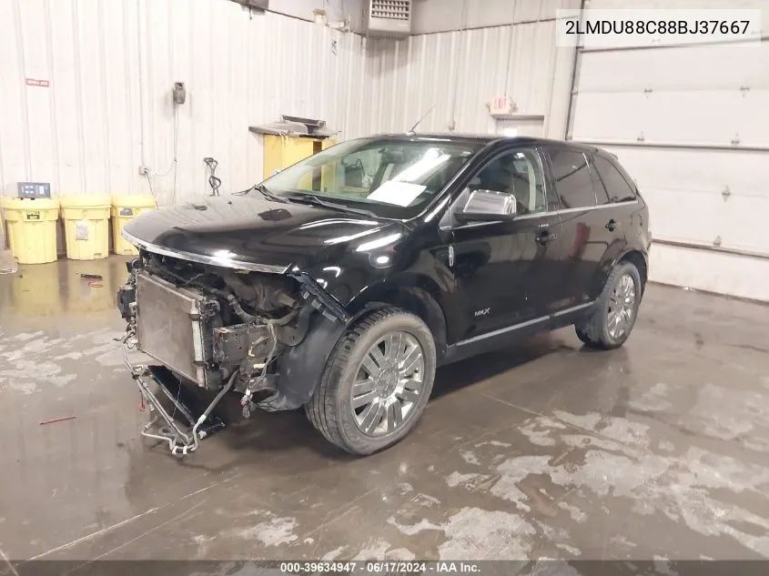 2LMDU88C88BJ37667 2008 Lincoln Mkx