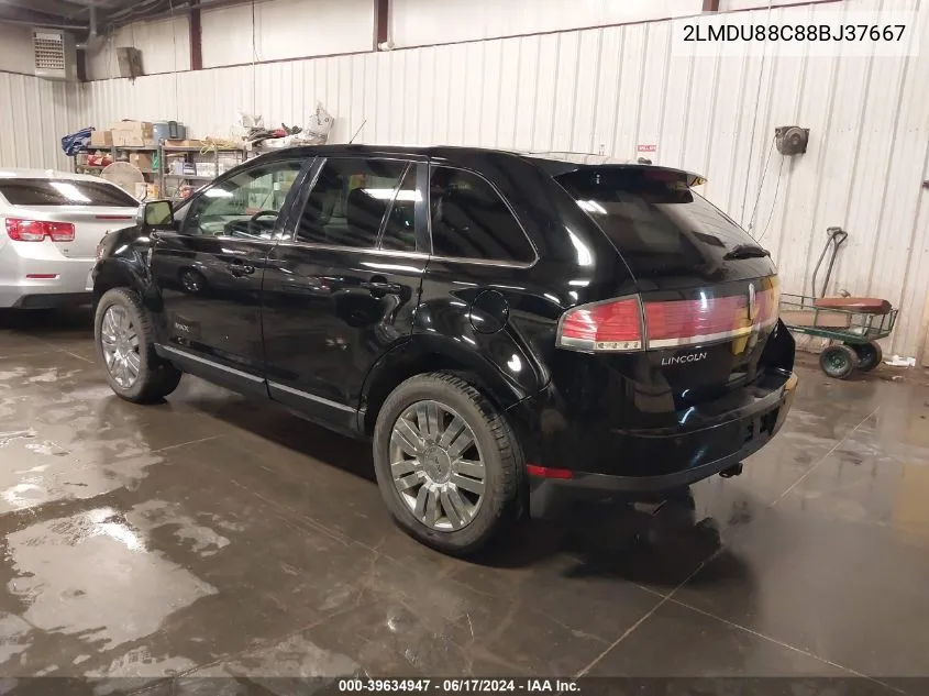 2LMDU88C88BJ37667 2008 Lincoln Mkx