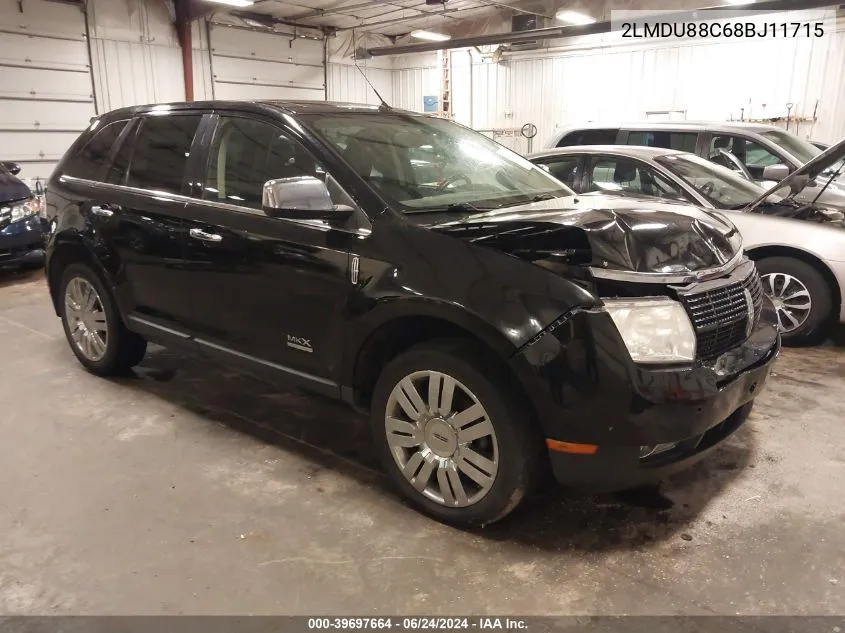 2LMDU88C68BJ11715 2008 Lincoln Mkx