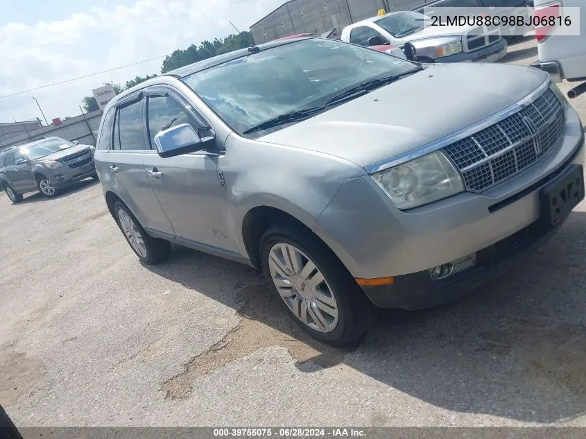 2LMDU88C98BJ06816 2008 Lincoln Mkx