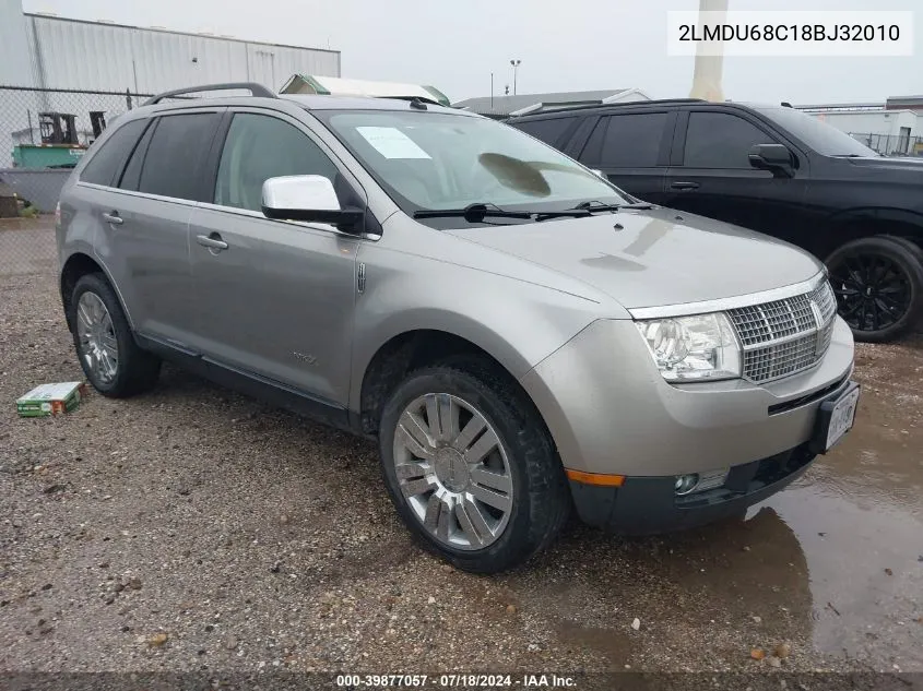 2LMDU68C18BJ32010 2008 Lincoln Mkx