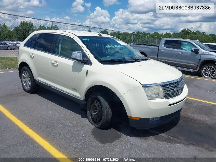 2LMDU88C08BJ37386 2008 Lincoln Mkx