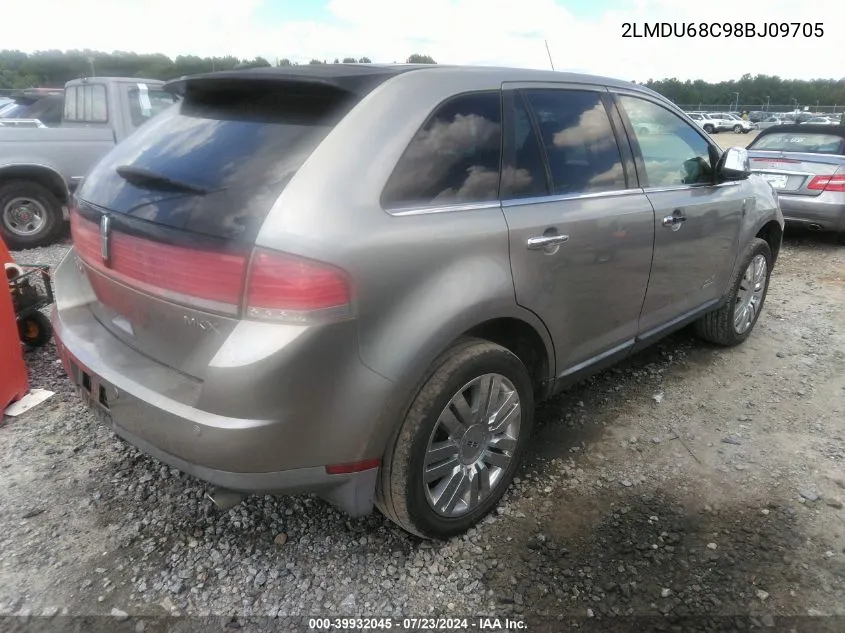 2LMDU68C98BJ09705 2008 Lincoln Mkx