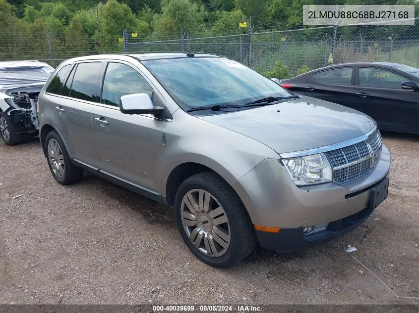 2LMDU88C68BJ27168 2008 Lincoln Mkx