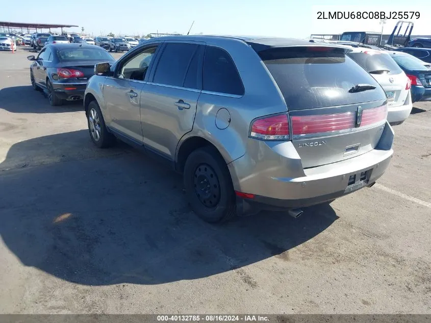 2LMDU68C08BJ25579 2008 Lincoln Mkx