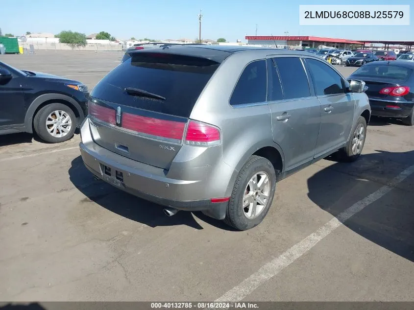 2LMDU68C08BJ25579 2008 Lincoln Mkx