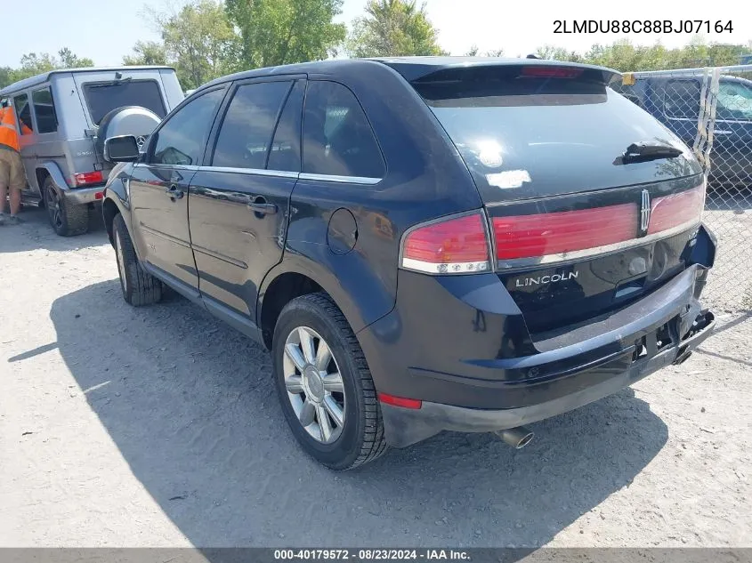 2LMDU88C88BJ07164 2008 Lincoln Mkx