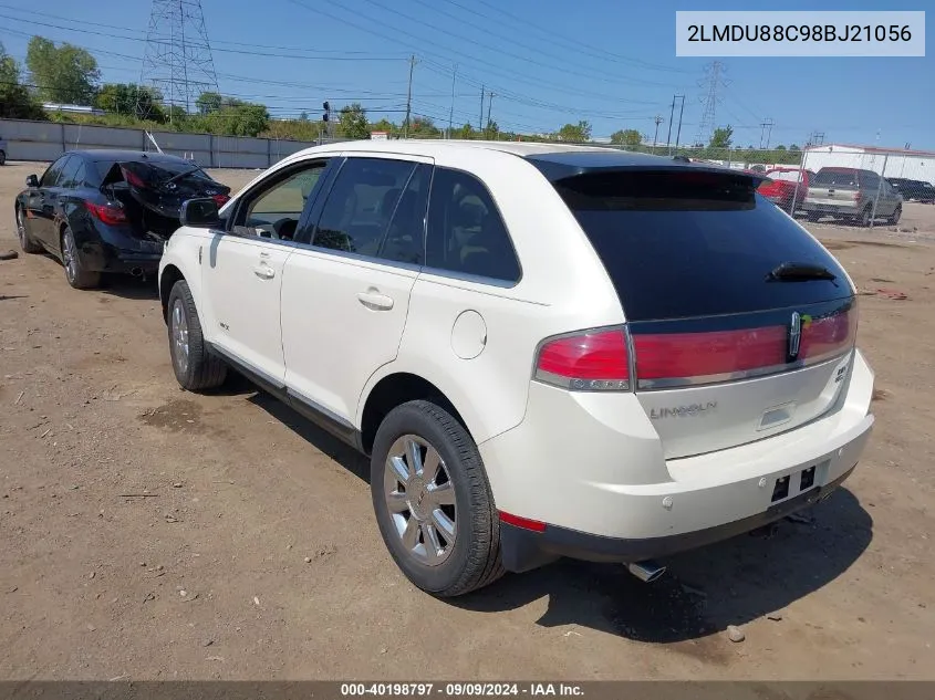 2008 Lincoln Mkx VIN: 2LMDU88C98BJ21056 Lot: 40198797