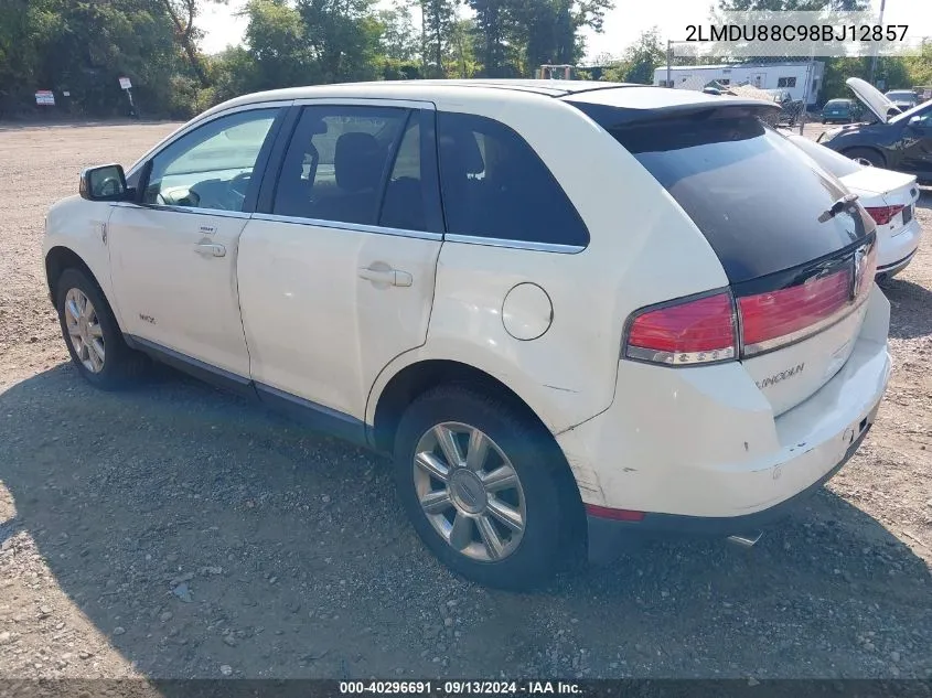 2LMDU88C98BJ12857 2008 Lincoln Mkx