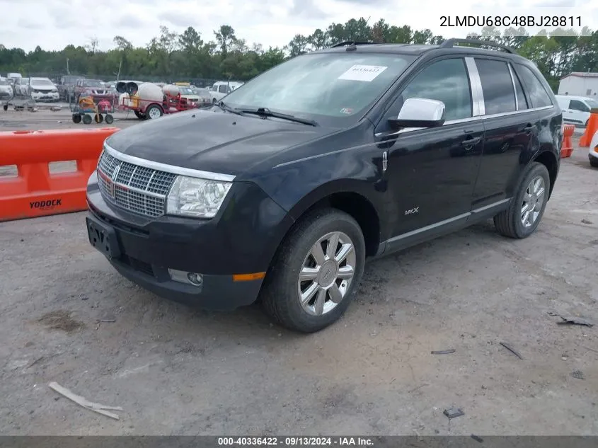 2LMDU68C48BJ28811 2008 Lincoln Mkx