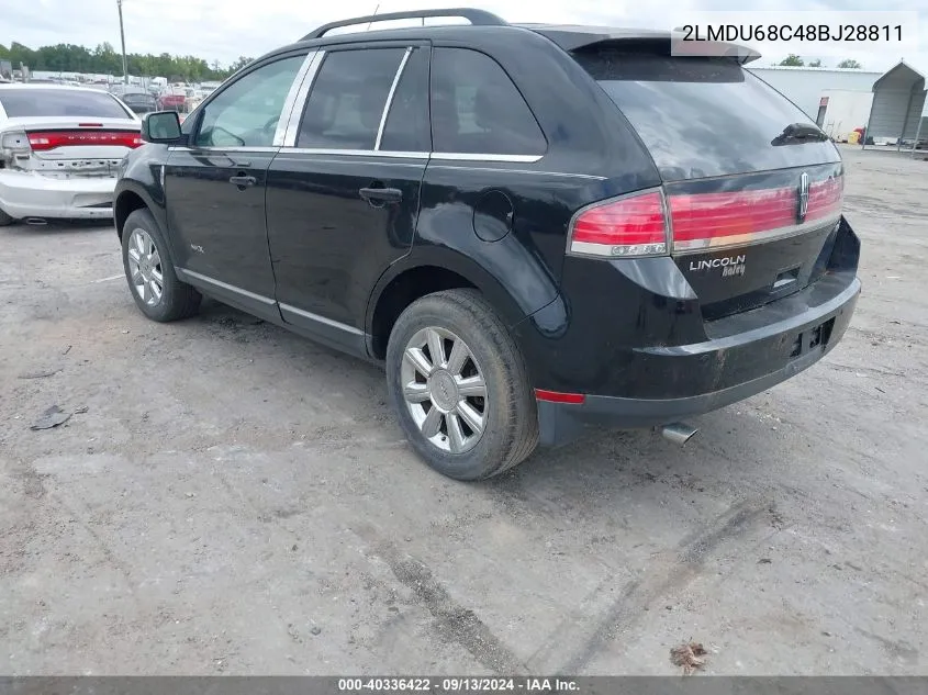 2LMDU68C48BJ28811 2008 Lincoln Mkx