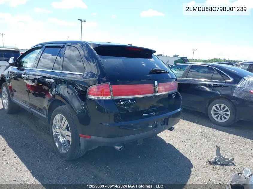 2LMDU88C79BJ01289 2009 Lincoln Mkx